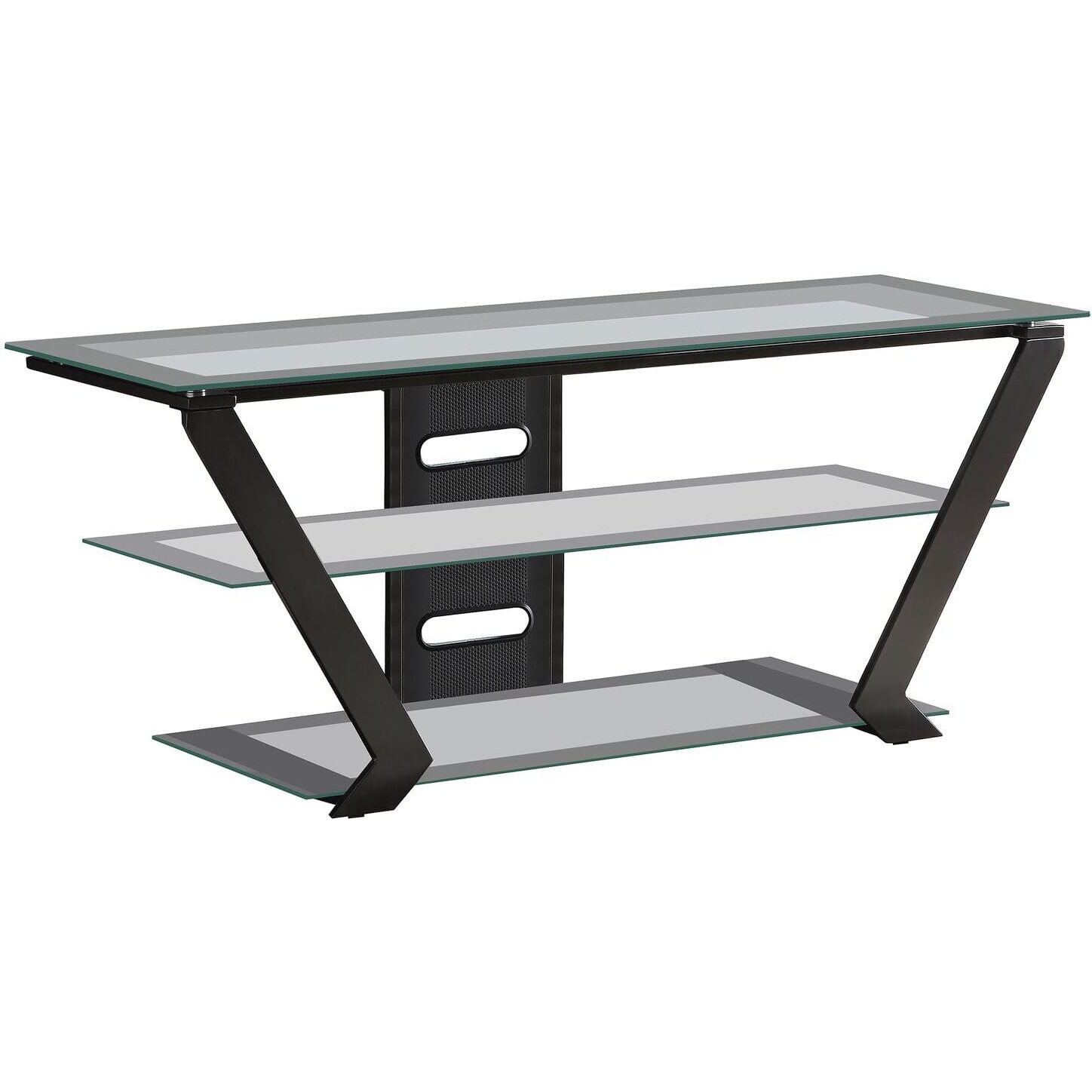Donlyn 2-Tier Tv Console Black