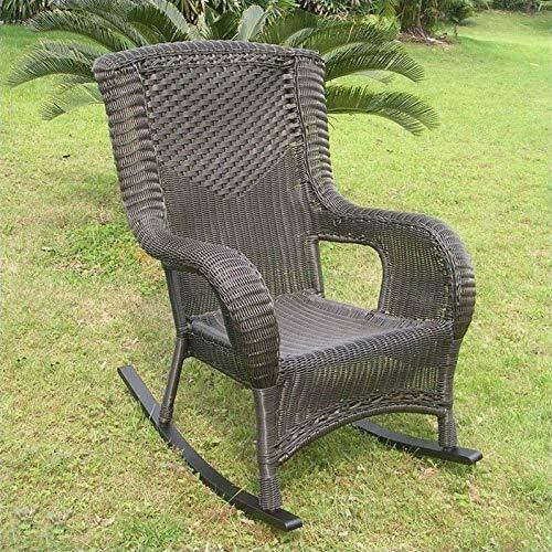 San Tropez Resin Wicker Aluminum Rocker