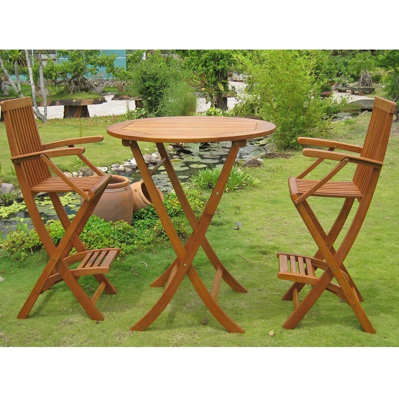 Carmona Set Of 3 Bar Height Table Group