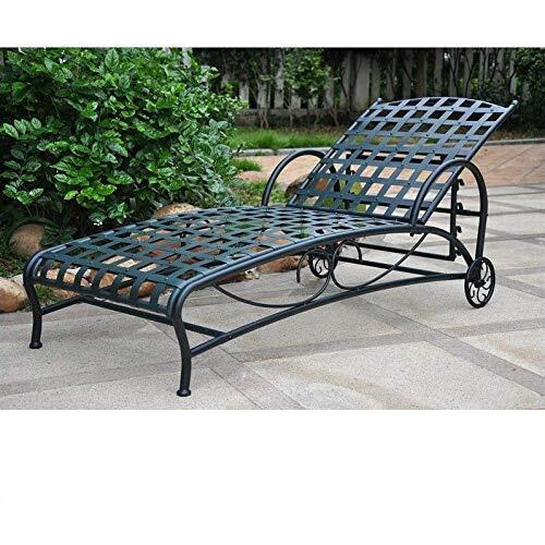 Santa Fe Nailhead Single Multi Position Chaise Lounge