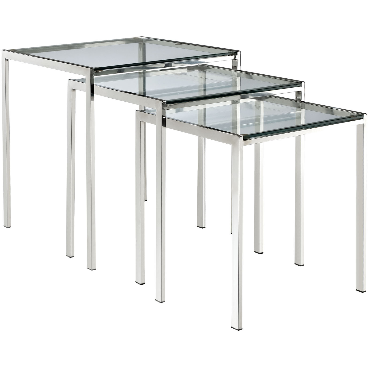Nimble Nesting Table - Silver