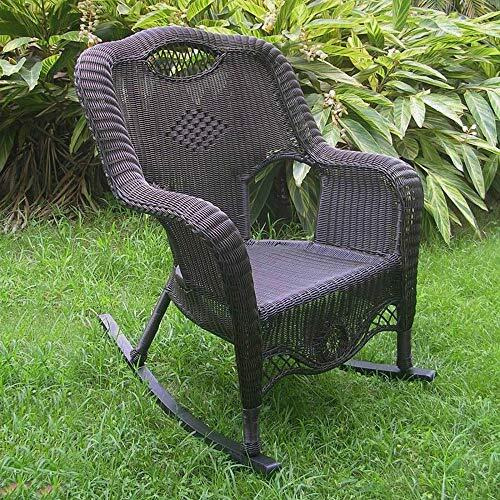 Resin Wicker Indoor/Outdoor Rocker