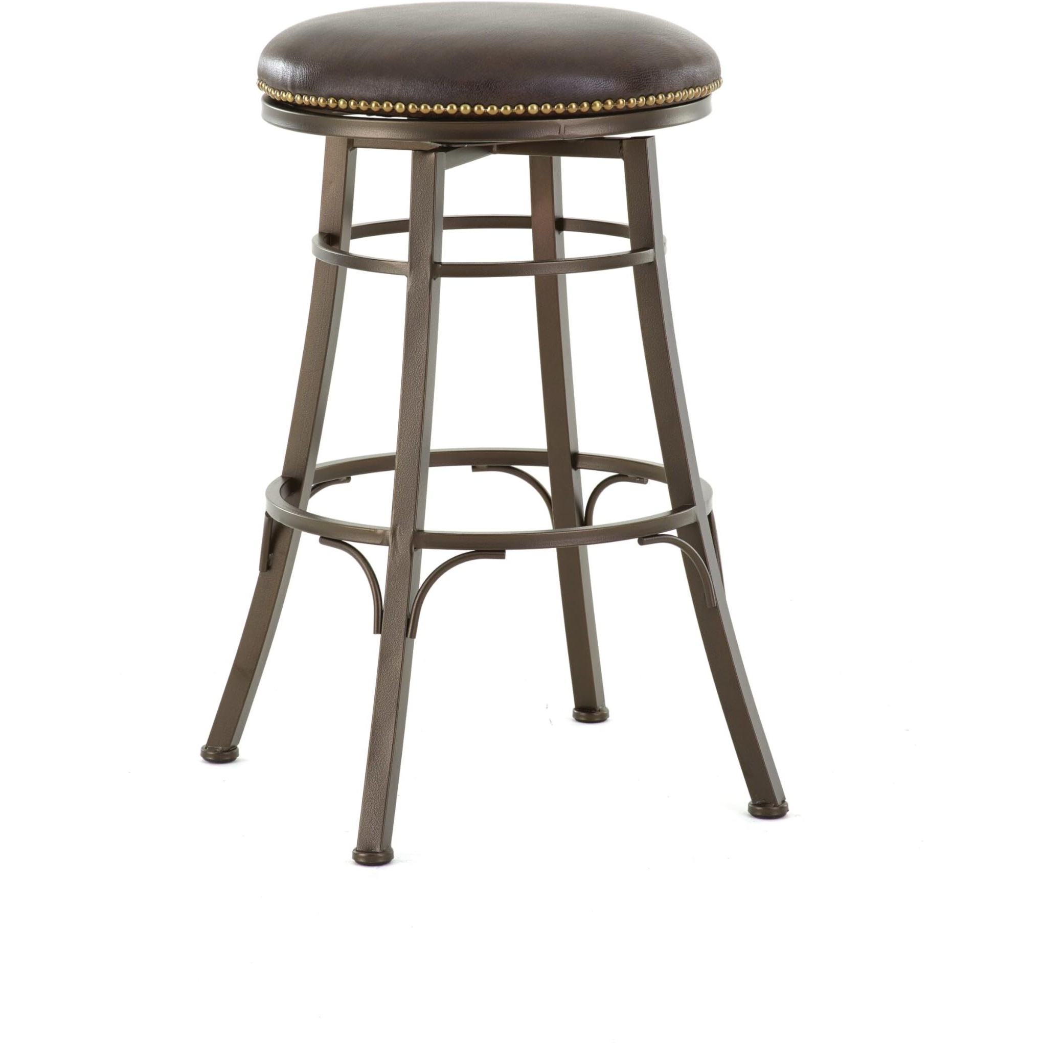 Bali Backless Swivel Bar Stool