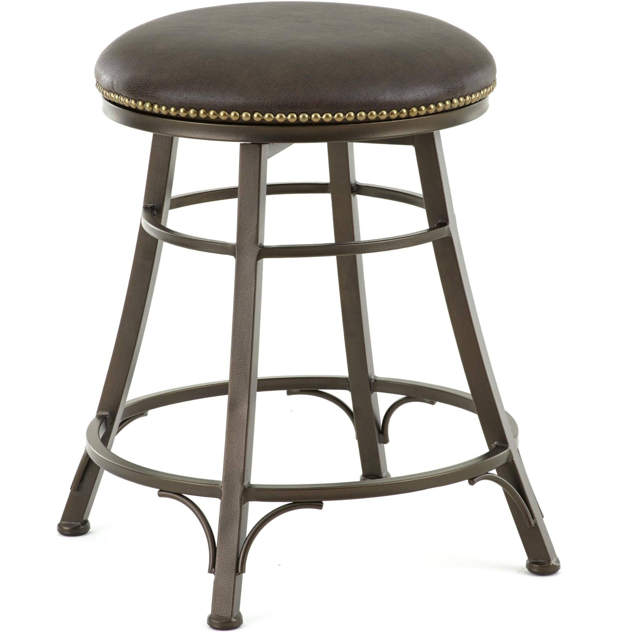 Bali Backless Swivel Counter Stool