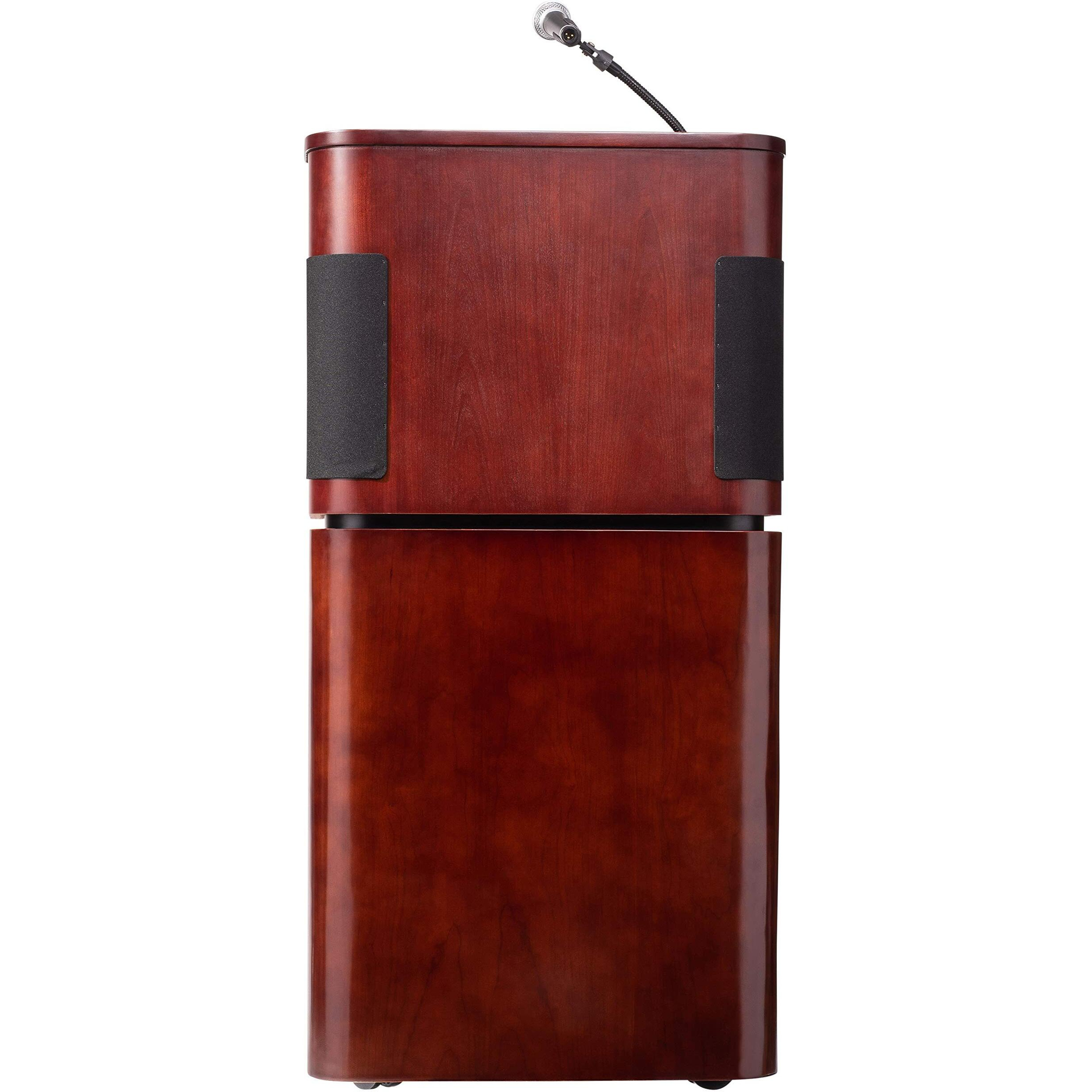 Oklahoma Sound Tabletop & Base Combo Sound Lectern  Mahogany On Walnut