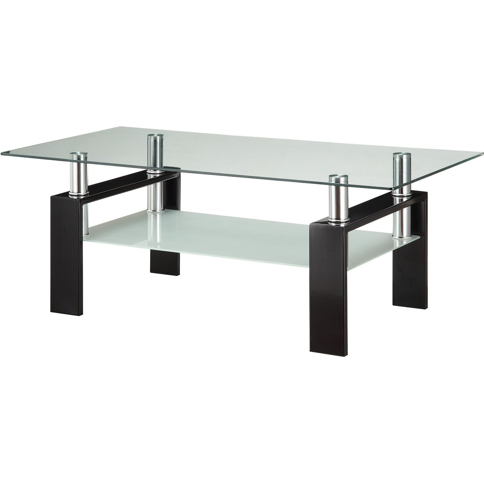Occasional Contemporary Black Coffee Table