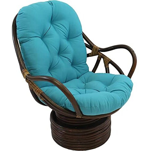 Swivel Rocker With Twill Cushion