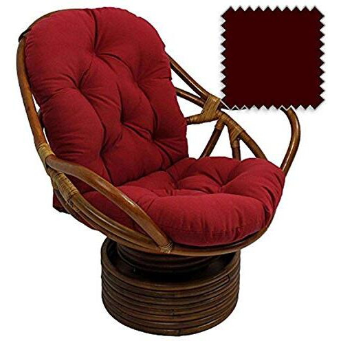 Swivel Rocker With Twill Cushion