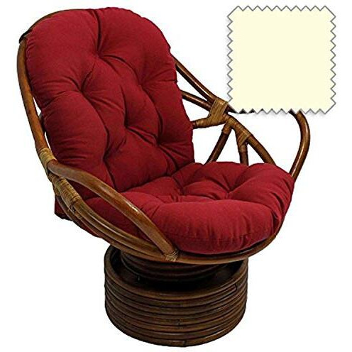 Swivel Rocker With Twill Cushion