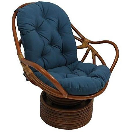 Swivel Rocker With Twill Cushion