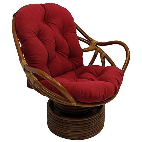 Swivel Rocker With Twill Cushion