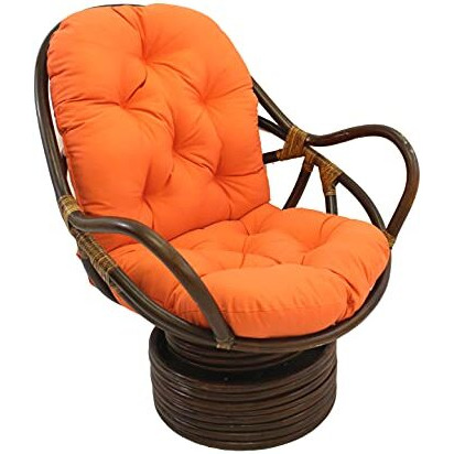Swivel Rocker With Twill Cushion