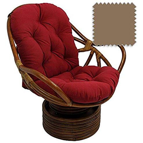 Swivel Rocker With Twill Cushion