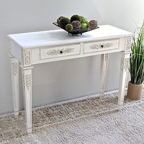 Windsor Two Drawer Rectangular Console Table