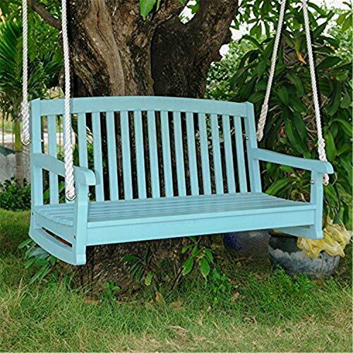 Acacia Two Seater Swing With Curved Back