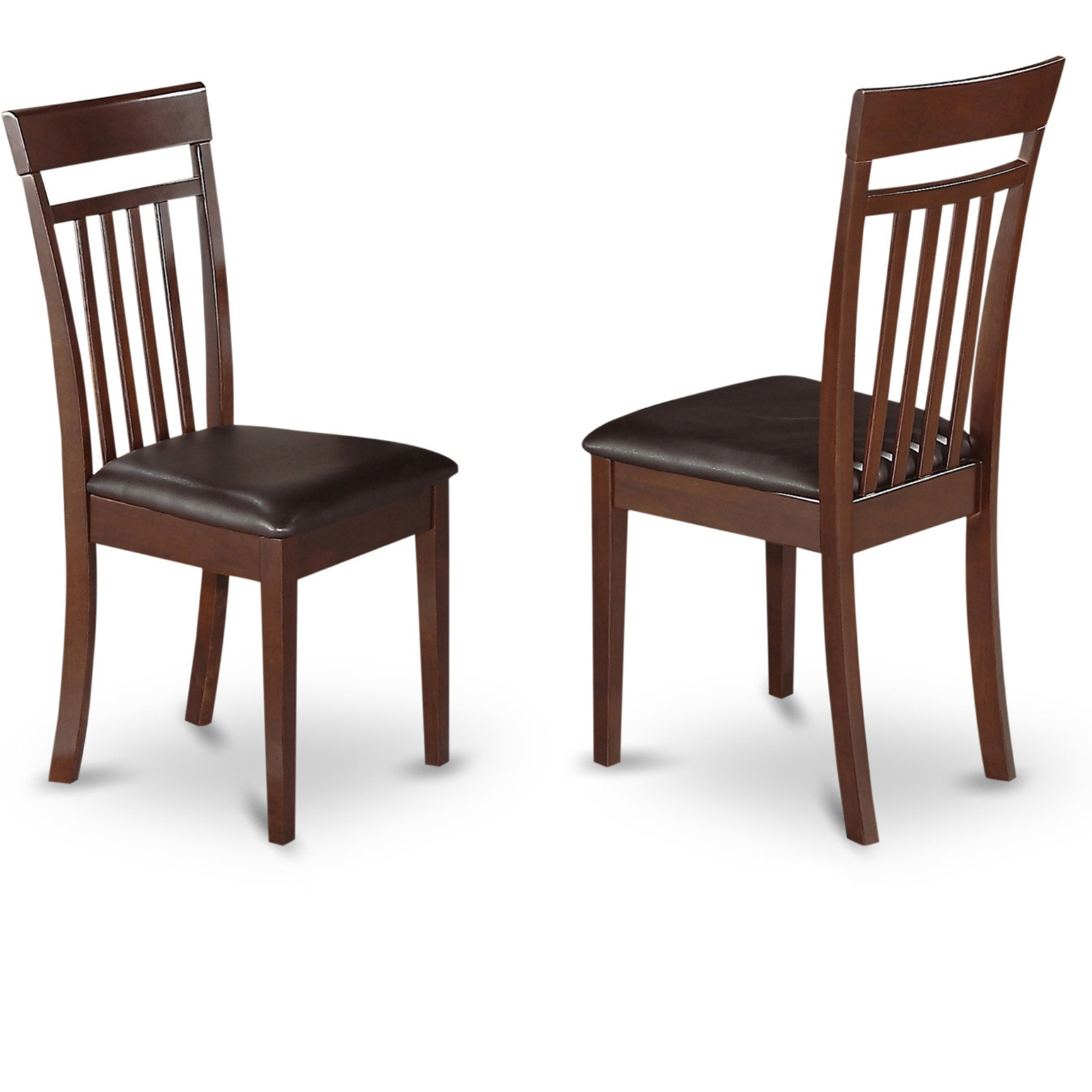 5  Pc  Kitchen  Table  Set  With  A  Dining  Table  And  4  Kitchen  Chairs  In  Mahogany