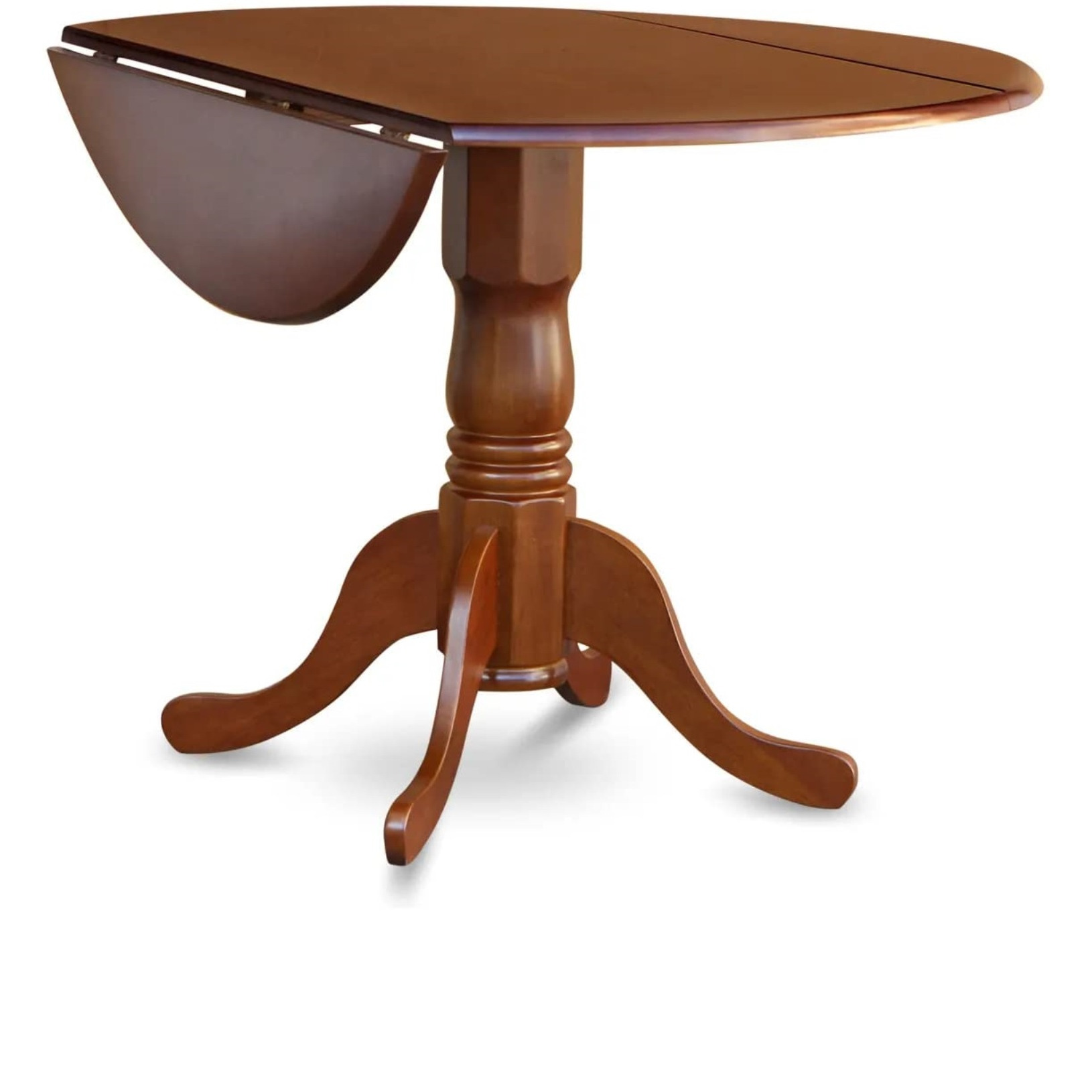 Dlpl5-Sbr-W 5 Pc Kitchen Nook Dining Set-Small Kitchen Table And 4 Dining Chairs