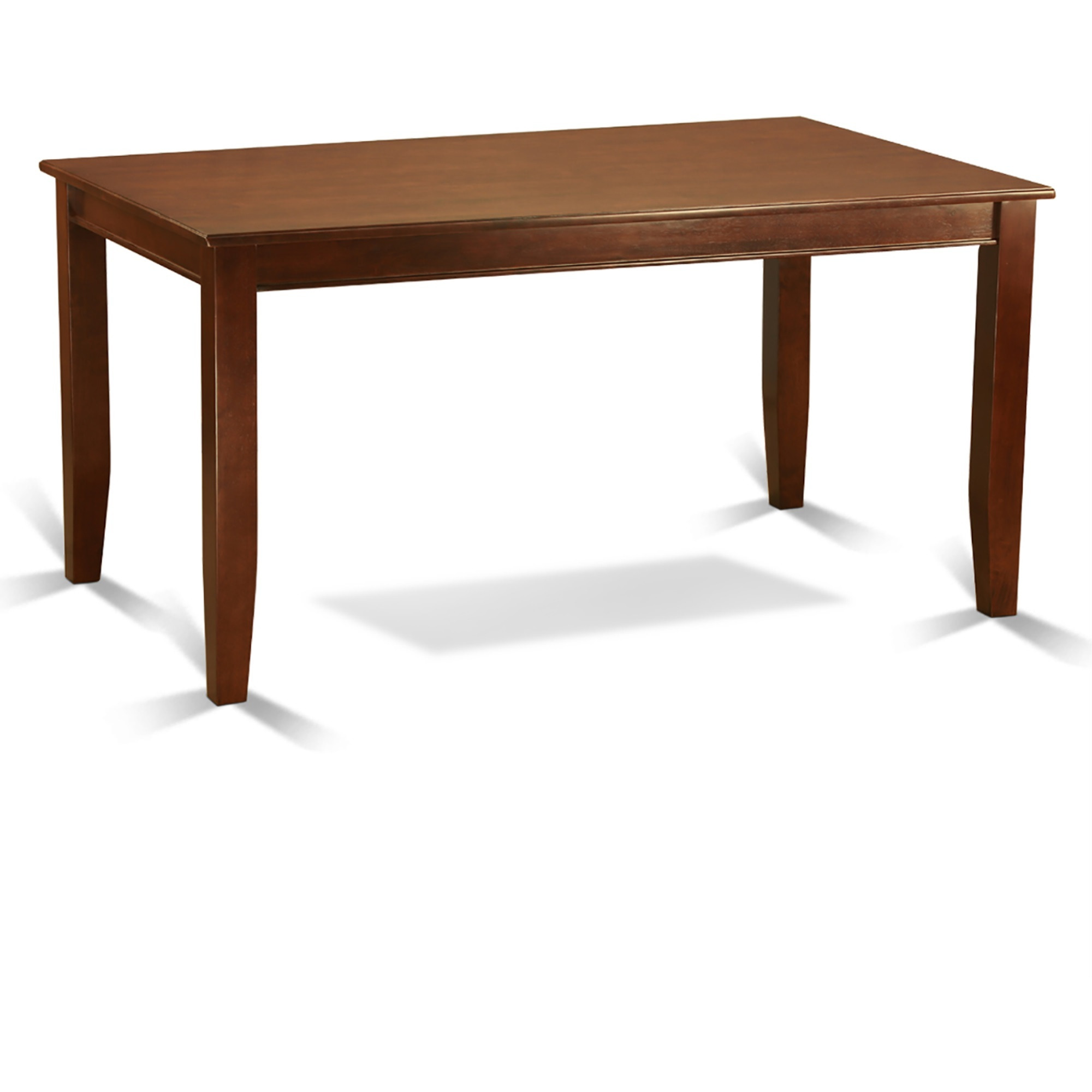 Duca7-Mah-W 7 Pc Dining Room Set For 6- Dinette Table And 6 Dinette Chair