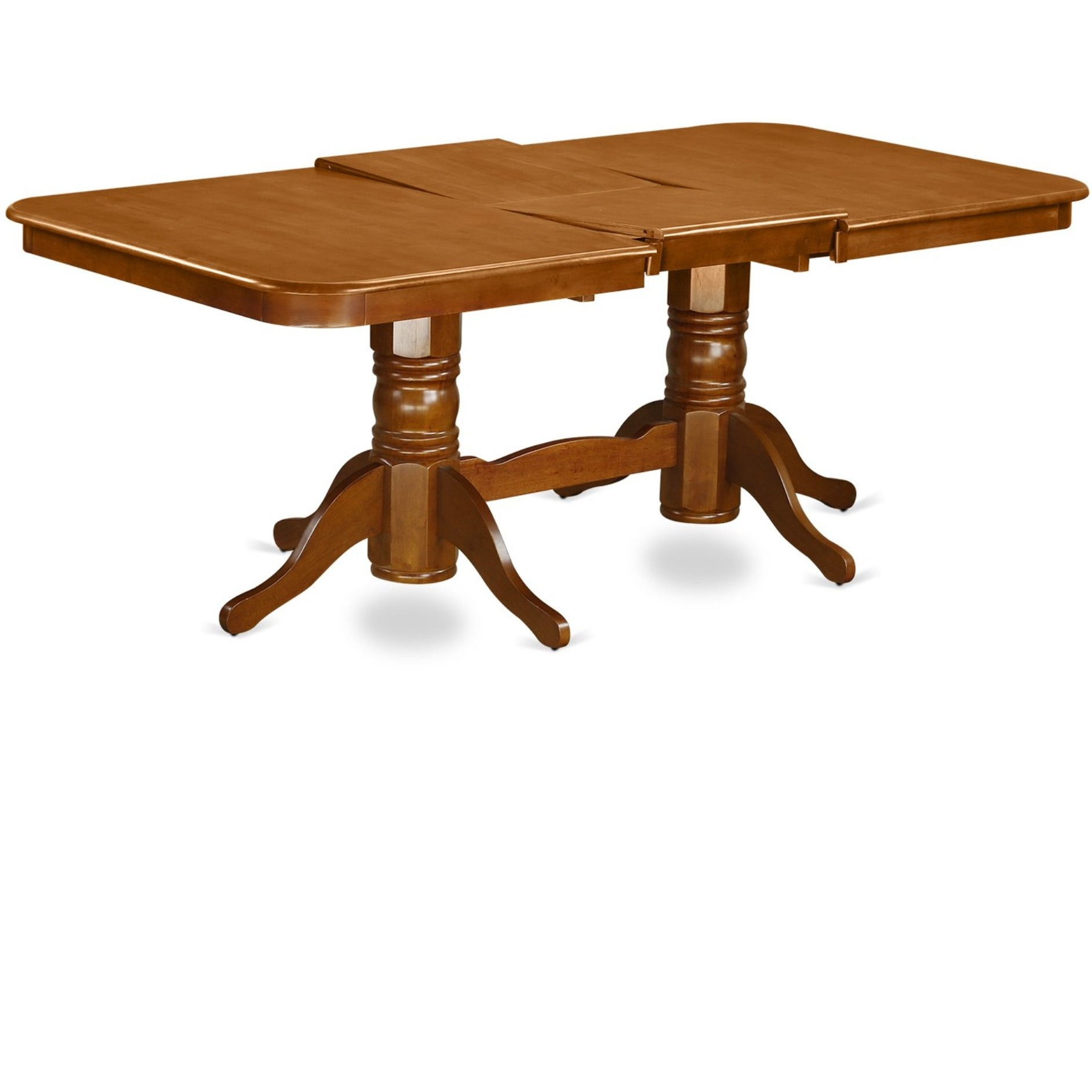 Naav5-Sbr-W 5 Pc Dining Room Set-Dining Table And 4 Kitchen Dining Chairs.
