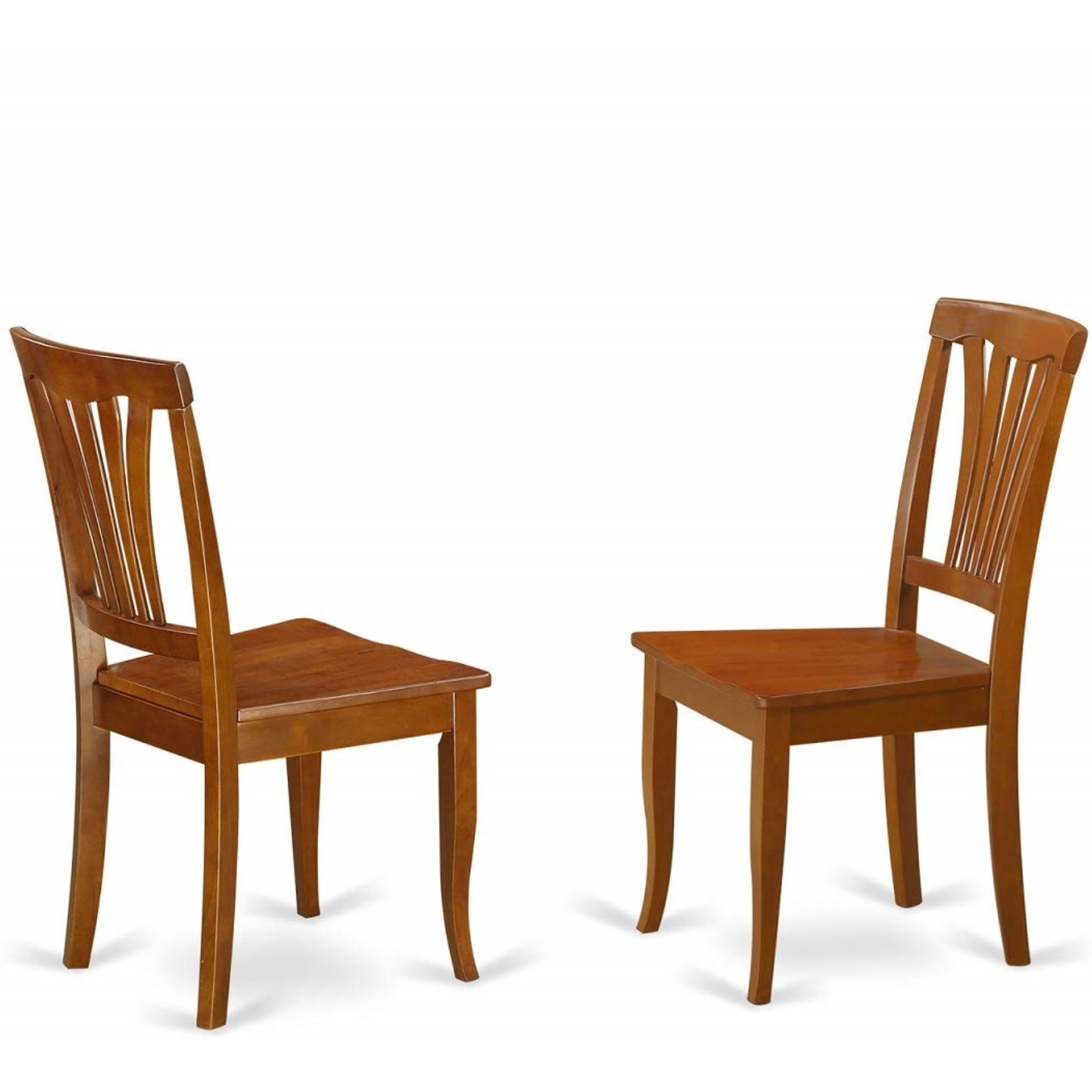 Naav5-Sbr-W 5 Pc Dining Room Set-Dining Table And 4 Kitchen Dining Chairs.