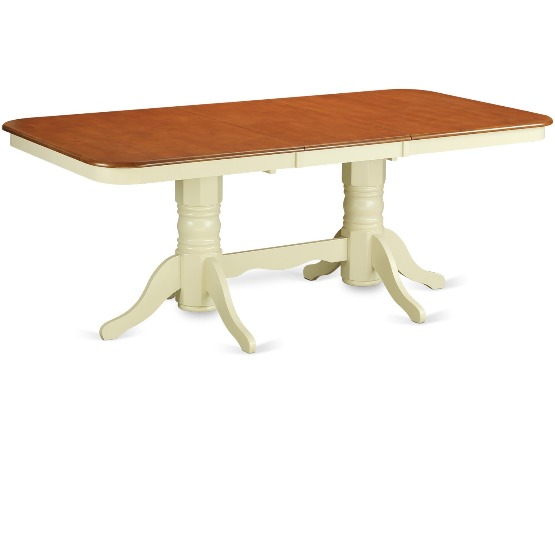 Napl9-Whi-W 9 Pc Dining Room Set For 8-Dining Table And 8 Chairs For Dining