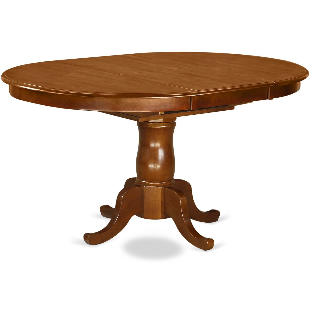 Poml7-Sbr-C 7 Pc Dining Room Set For 6-Oval Dining Table With Leaf With 6 Dining Chairs.