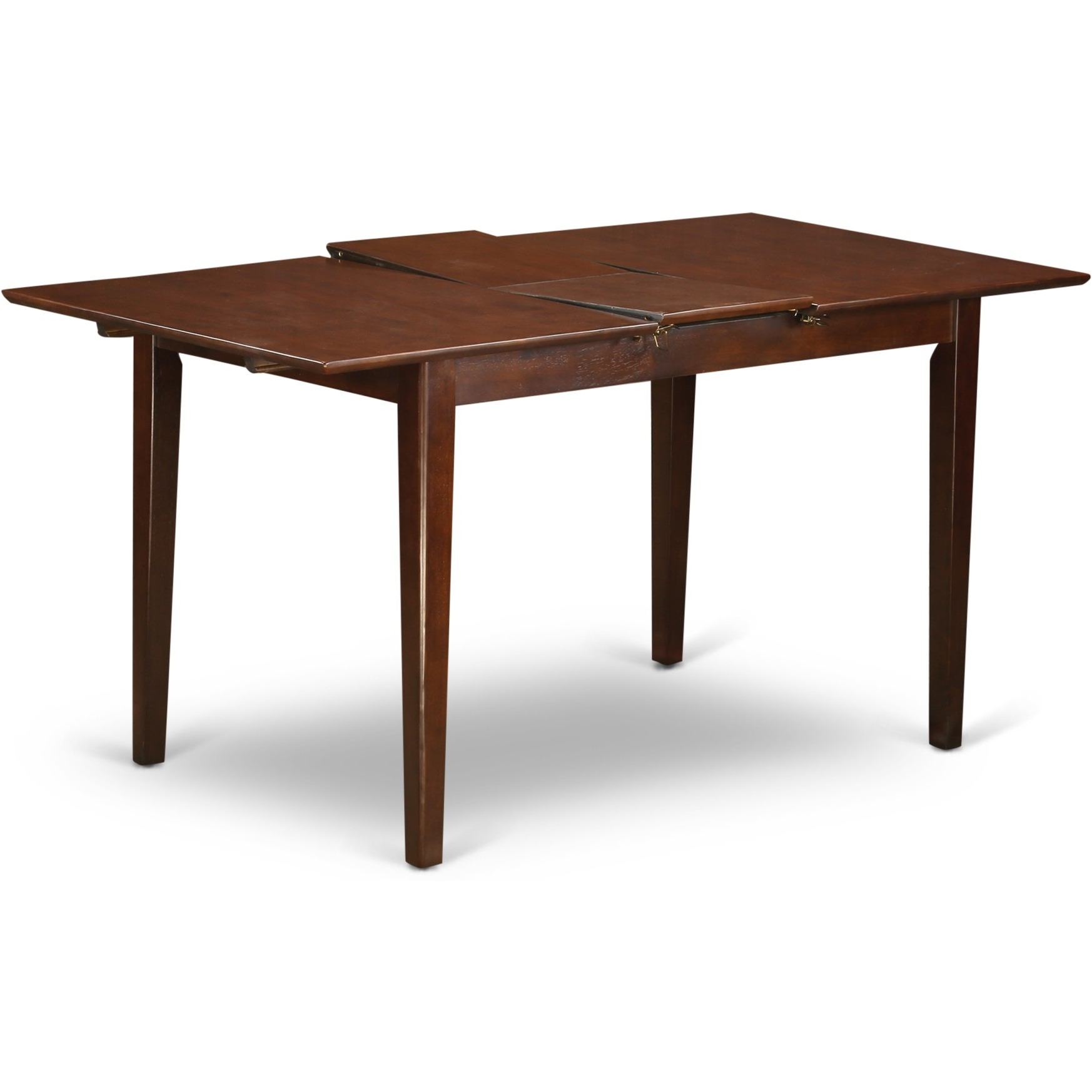Psca5C-Mah-W 5 Pc Dining Room Set With Bench -Table With 2 Dining Chairs And 2 Benches