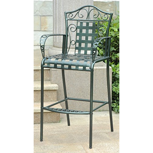 Set Of 2 Mandalay Iron Bar Height Chair