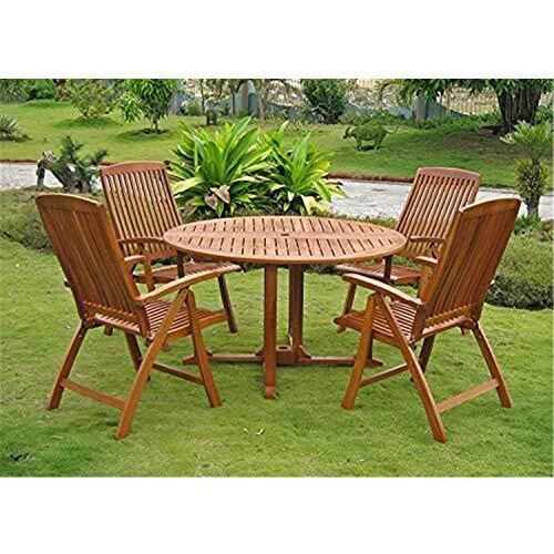 Turuel Royal Tahiti Round Dining Set