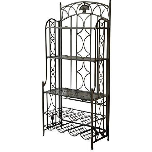 Iron 5-Tier Bakers/Wine Rack