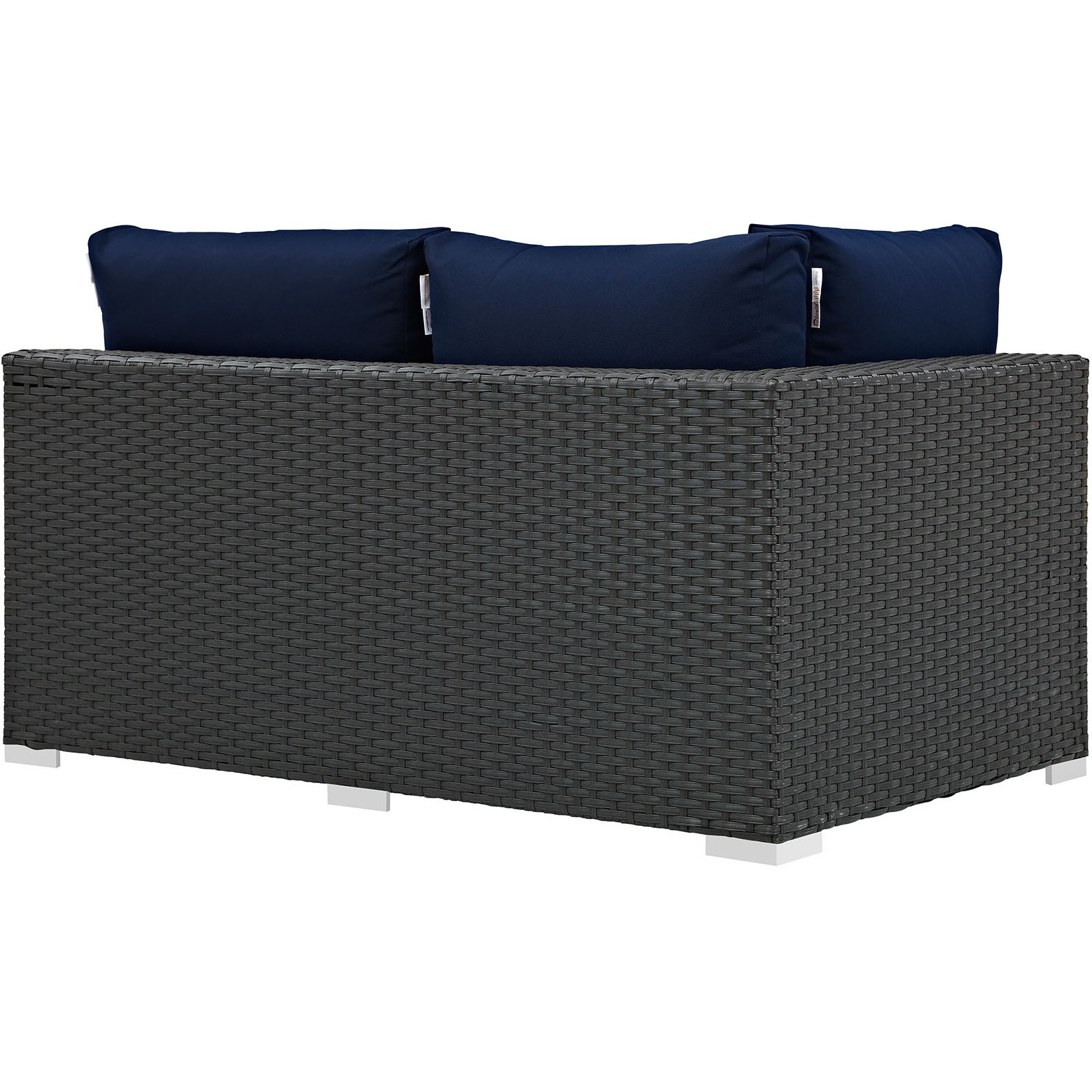 Sojourn Outdoor Patio Sunbrella Left Arm Loveseat