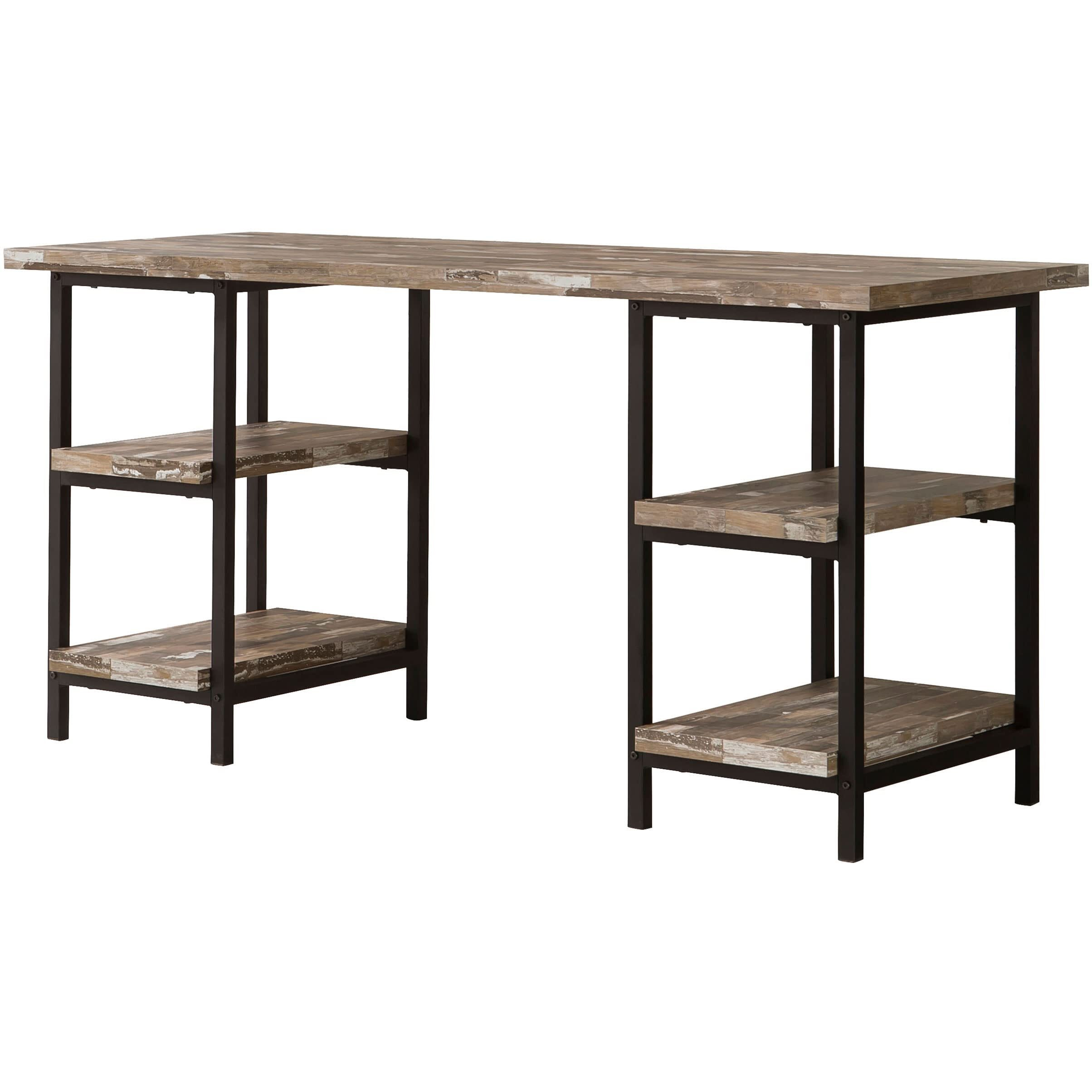 Skelton Industrial Salvaged Cabin Writing Desk