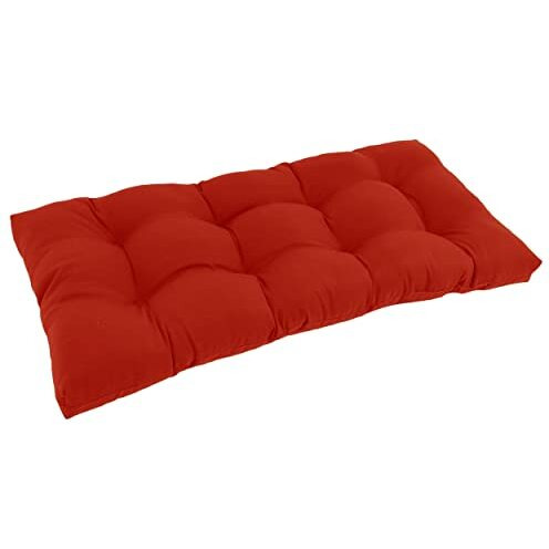 42-Inch By 19-Inch Squared Twill Tufted Loveseat Cushion 94006-Ls-Tw-Rd