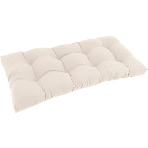 42-Inch By 19-Inch Squared Twill Tufted Loveseat Cushion 94006-Ls-Tw-Eg