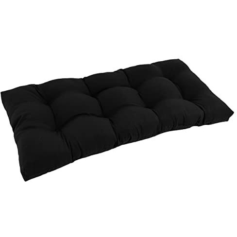 42-Inch By 19-Inch Squared Twill Tufted Loveseat Cushion 94006-Ls-Tw-Bk