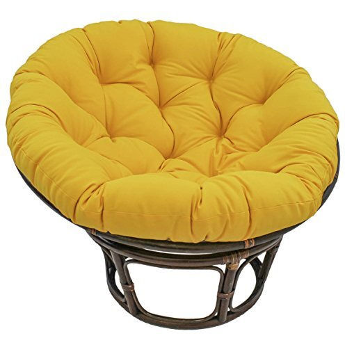 52-Inch Solid Twill Papasan Cushion (Fits 50-Inch Papasan Frame)  93302-52-Tw-Ss