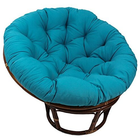 48-Inch Solid Twill Papasan Cushion (Fits 46-Inch Papasan Frame) 93302-Tw-Ab