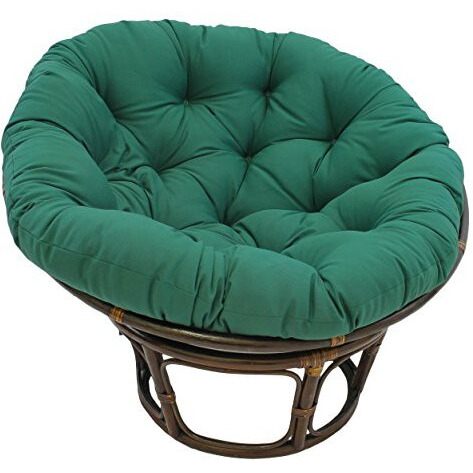 48-Inch Solid Twill Papasan Cushion (Fits 46-Inch Papasan Frame) 93302-Tw-Fg