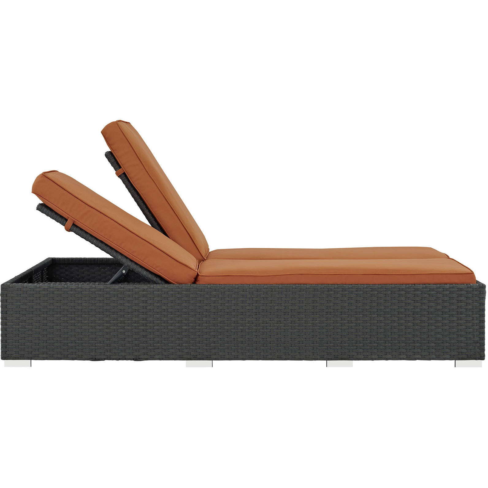 Sojourn Outdoor Patio Sunbrella Double Chaise
