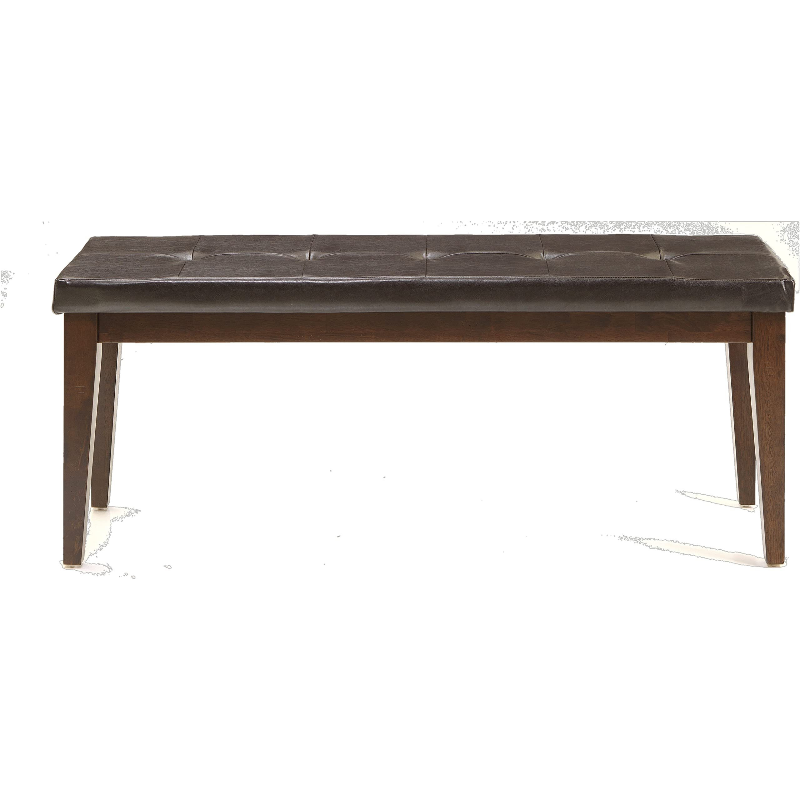 50"" Bench W/Cushion In Raisin