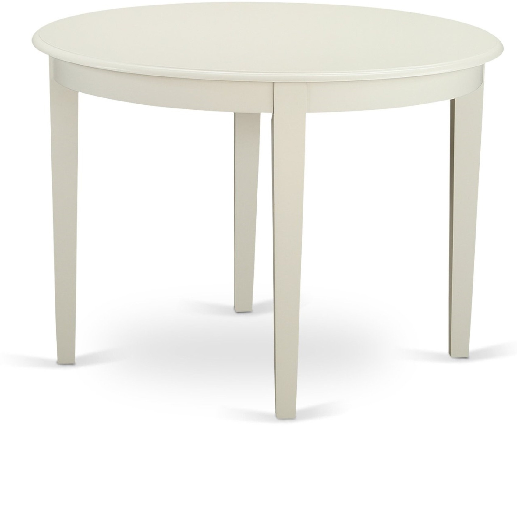 Bost3-Whi-W 3 Pc Dining Room Set For 2-Small Kitchen Table And 2 Kitchen Chairs