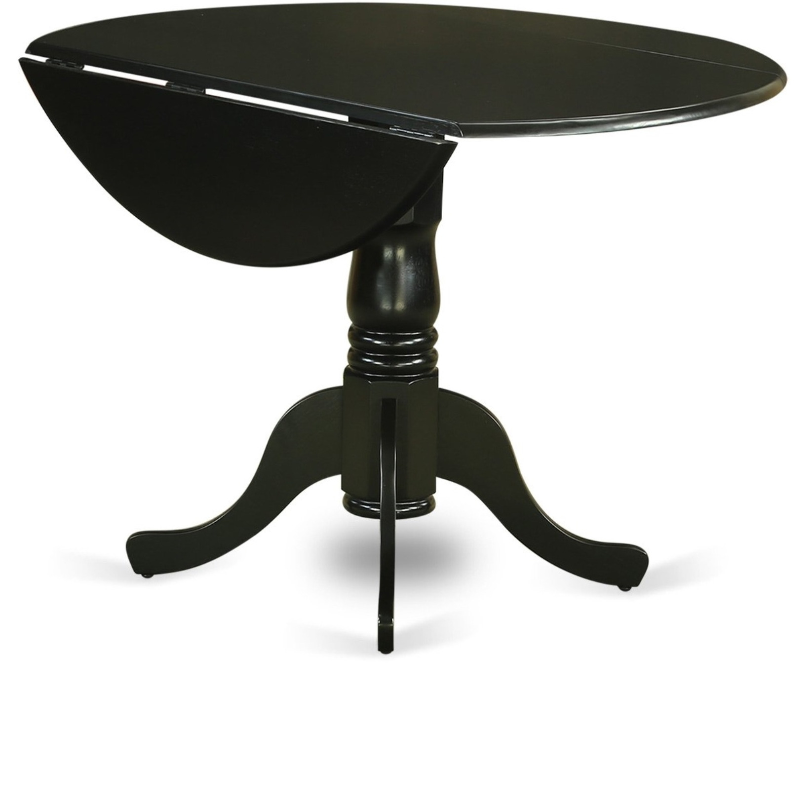 Dlni5-Blk-Lc 5 Pc Dining Room Set -Table And 4 Dining Chairs