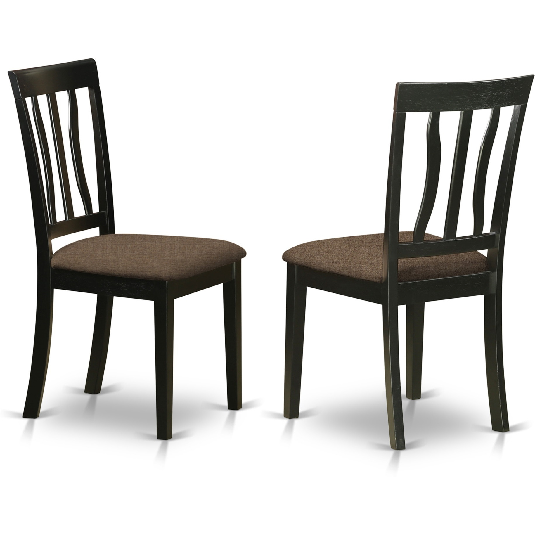 Nian6-Bch-C 6 Pc Kitchen Table Set-Dining Table And 4 Wood Kitchen Chairs Plus A