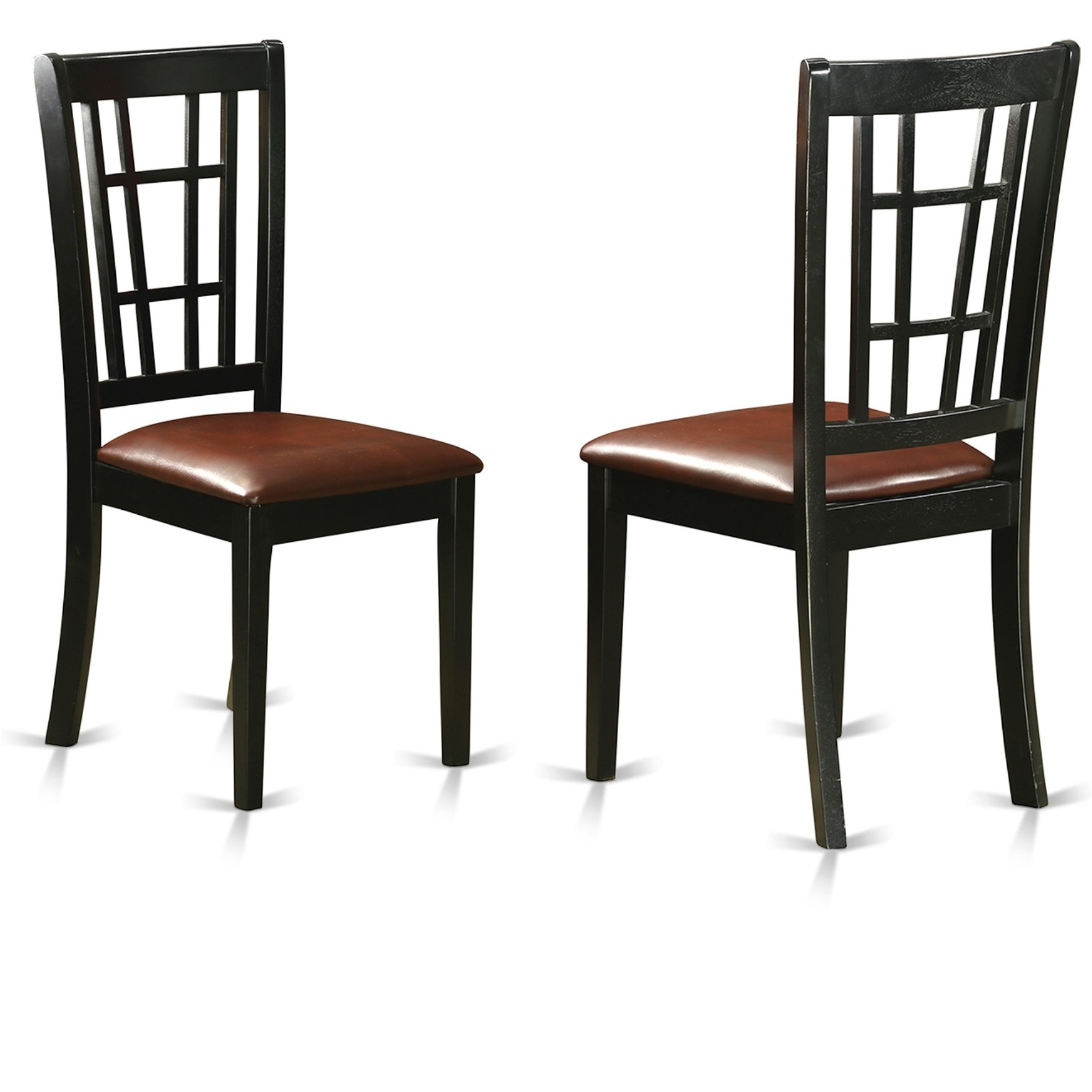 7  Pc  Dining  Room  Set-Dining  Table  And  6  Wooden  Dining  Chairs