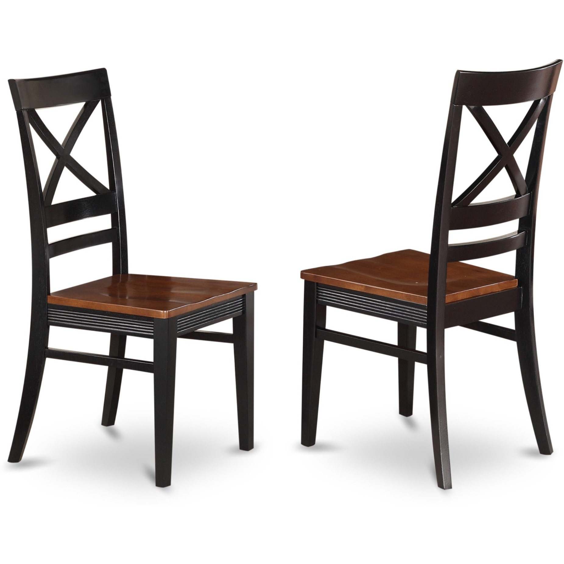 Pfqu6-Bch-W 6 Pc Dining Room Set With Bench-Dining Table With 4 Wooden Dining Chairs And A Bench