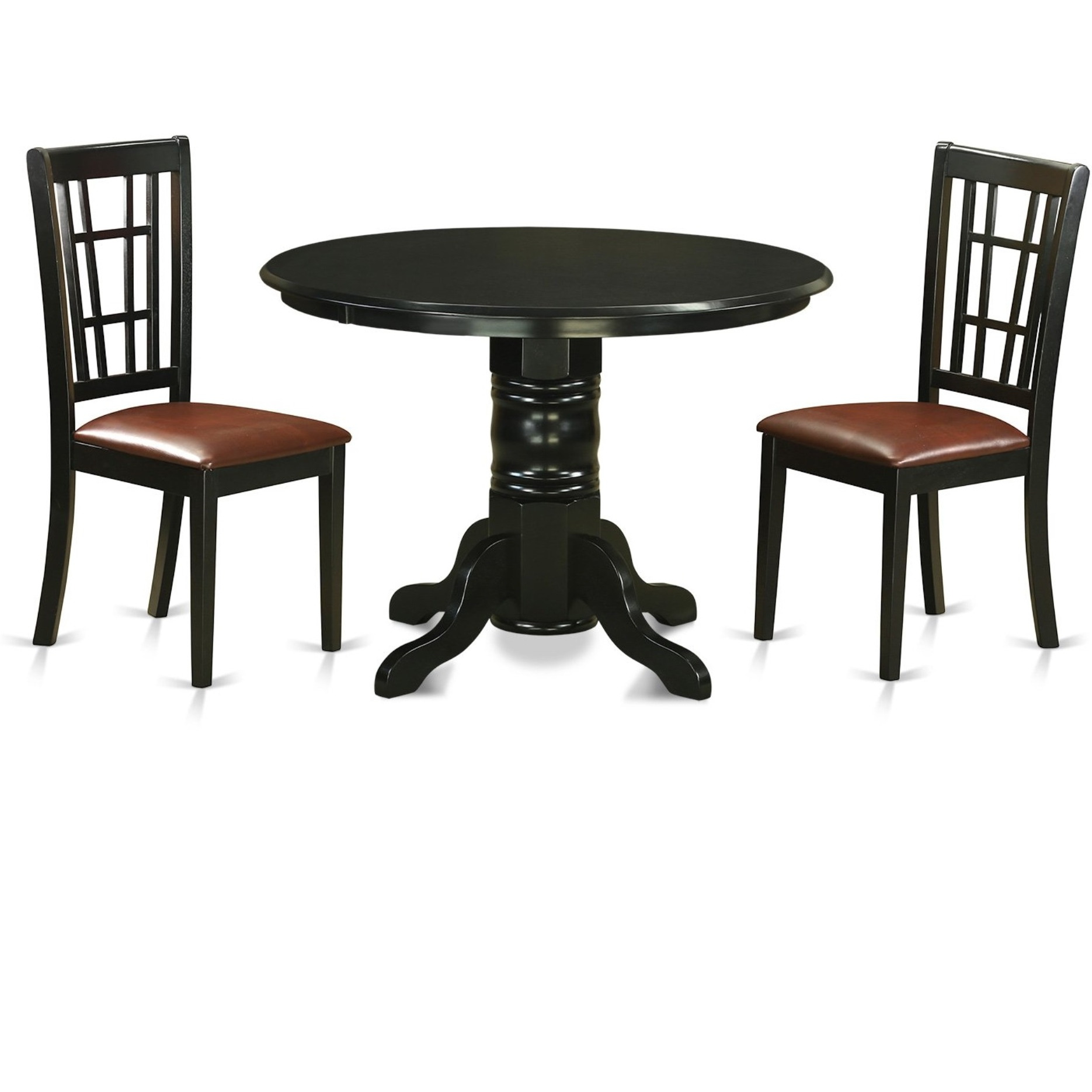 3  Pc  Dining  Room  Set  For  2-Dinette  Table  And  2  Dinette  Chairs