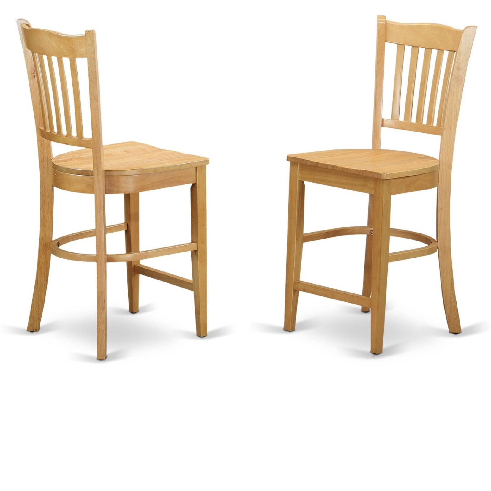 5  Pc  Counter  Height  Pub  Set  -  High  Top  Table  And  4  Counter  Height  Chairs.