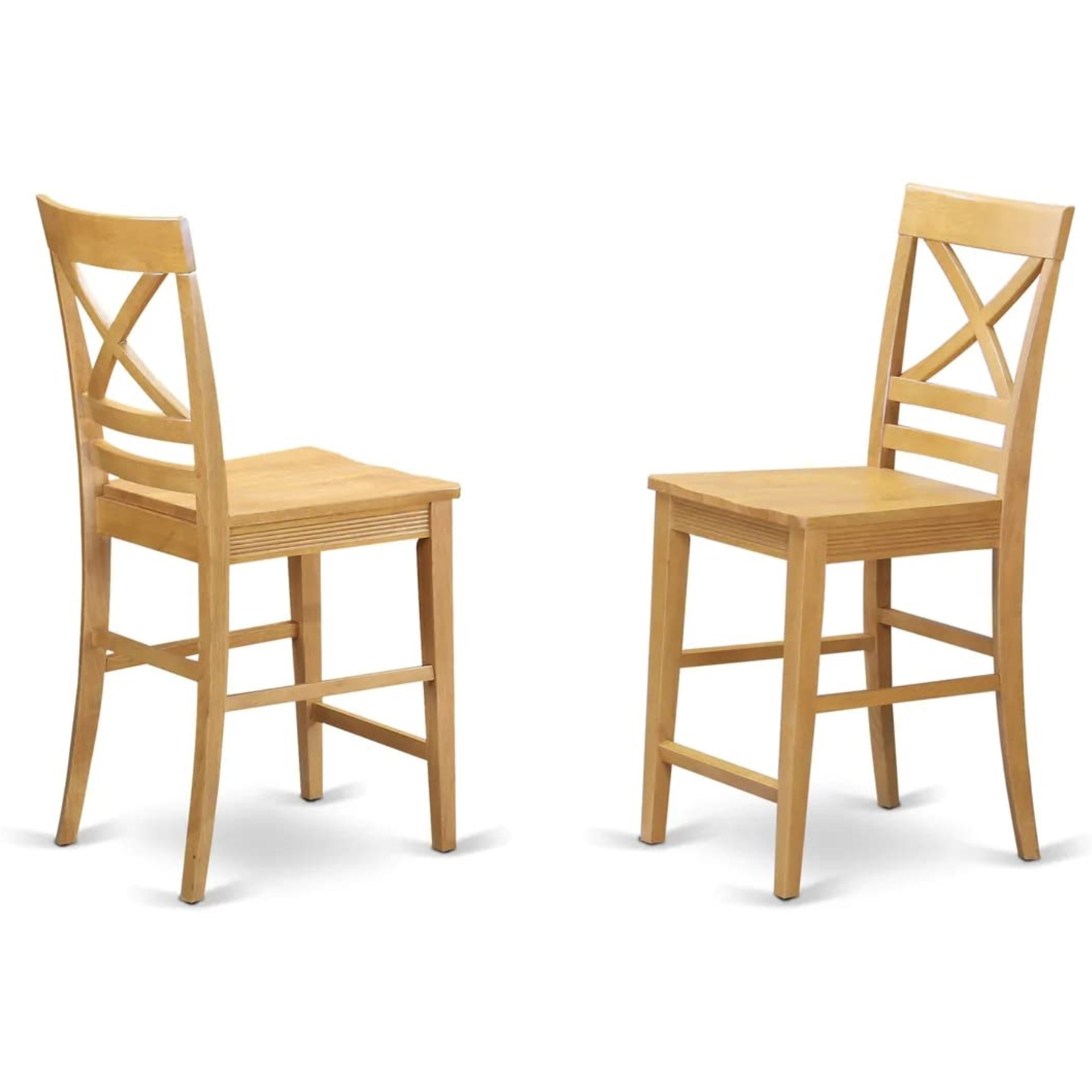 5  Pc  Counter  Height  Pub  Set  -  High  Table  And  4  Bar  Stools.