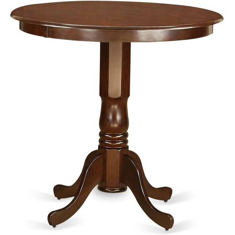 5  Pc  Pub  Table  Set  -  High  Table  And  4  Bar  Stools  With  Backs.