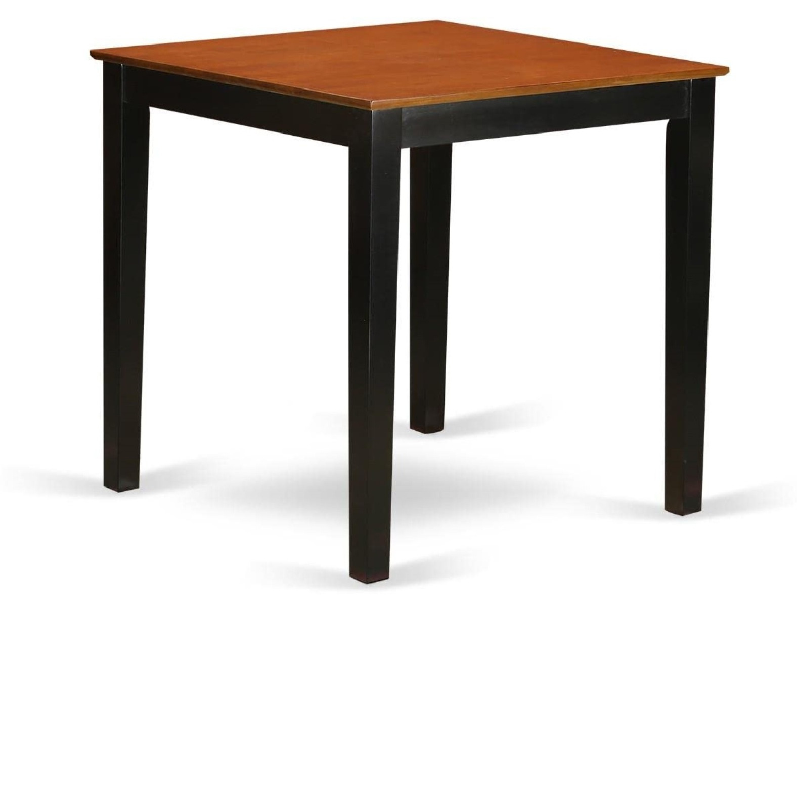 Pbch3-Blk-C 3 Pc Pub Table Set - High Top Table And 2 Kitchen Chairs.
